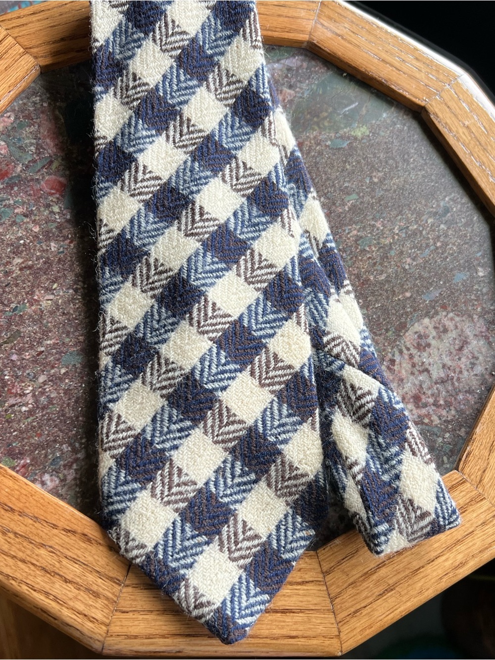 Ruffler Wool Vintage Tie